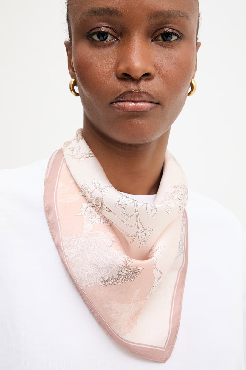 Answear.LAB eșarfă de mătase Unscripted Collection