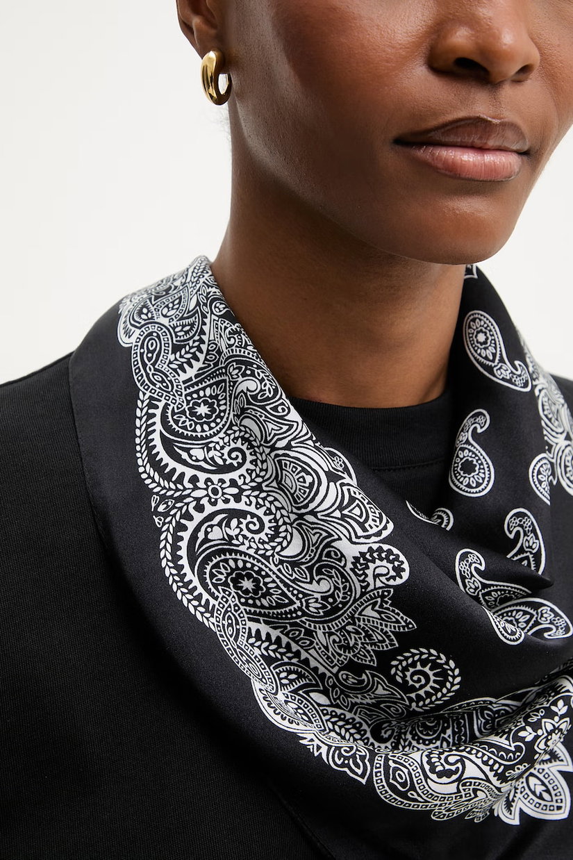 Answear.LAB eșarfă de mătase Unscripted Collection