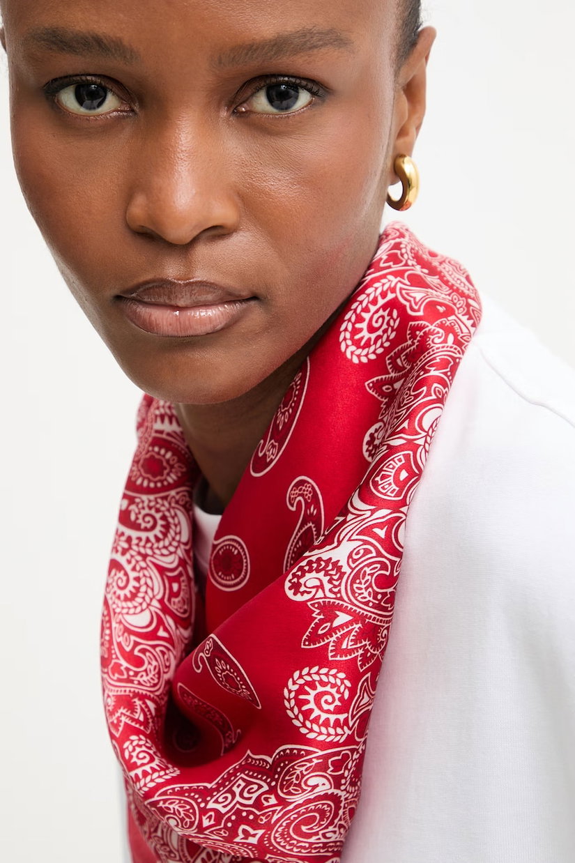 Answear.LAB eșarfă de mătase Unscripted Collection