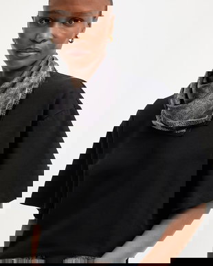 Answear.LAB eșarfă de mătase Unscripted Collection