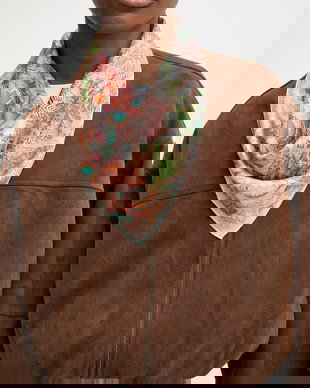 Answear.LAB eșarfă de mătase Unscripted Collection