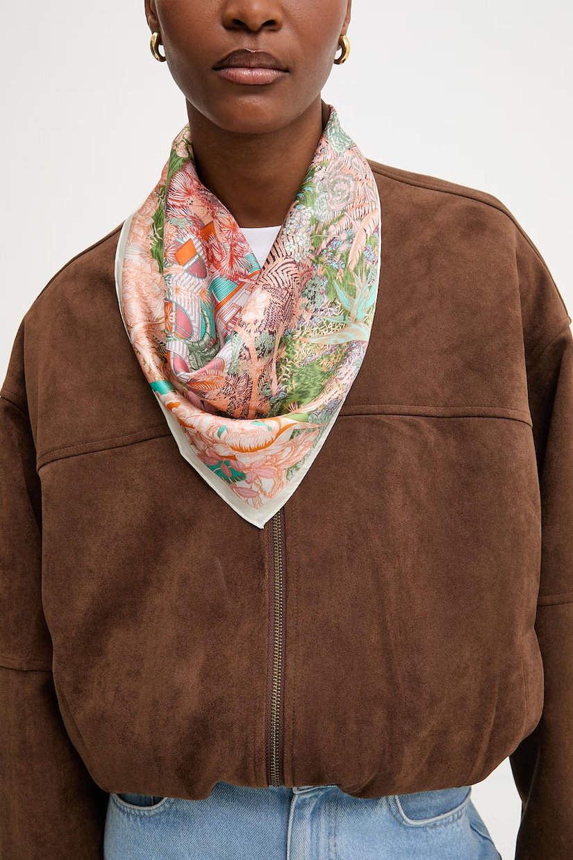 Answear.LAB eșarfă de mătase Unscripted Collection