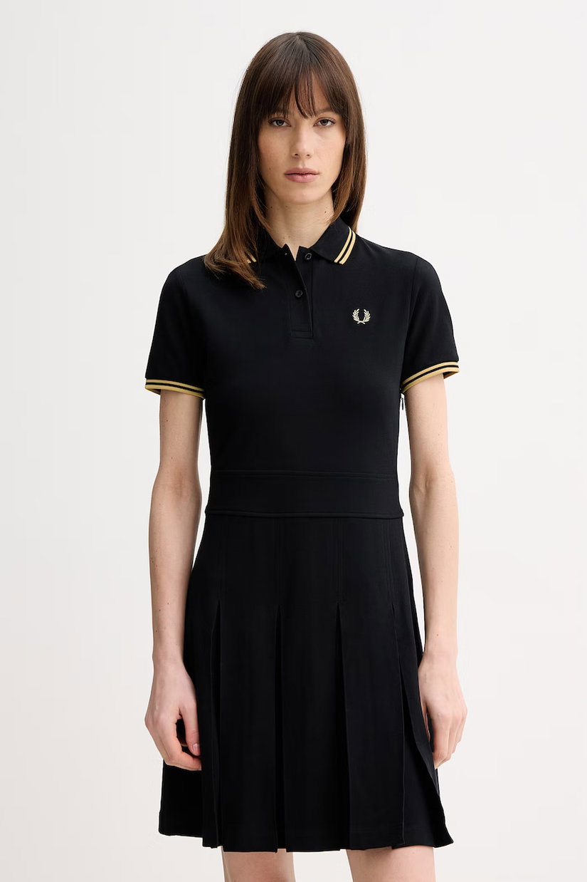 Fred Perry rochie din bumbac