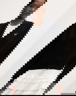 Fred Perry cardigan din bumbac