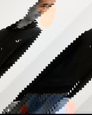 Fred Perry hanorac cu glugă de damă din bumbac