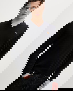 Fred Perry pulover de lână