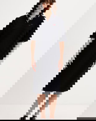 Fred Perry rochie din bumbac