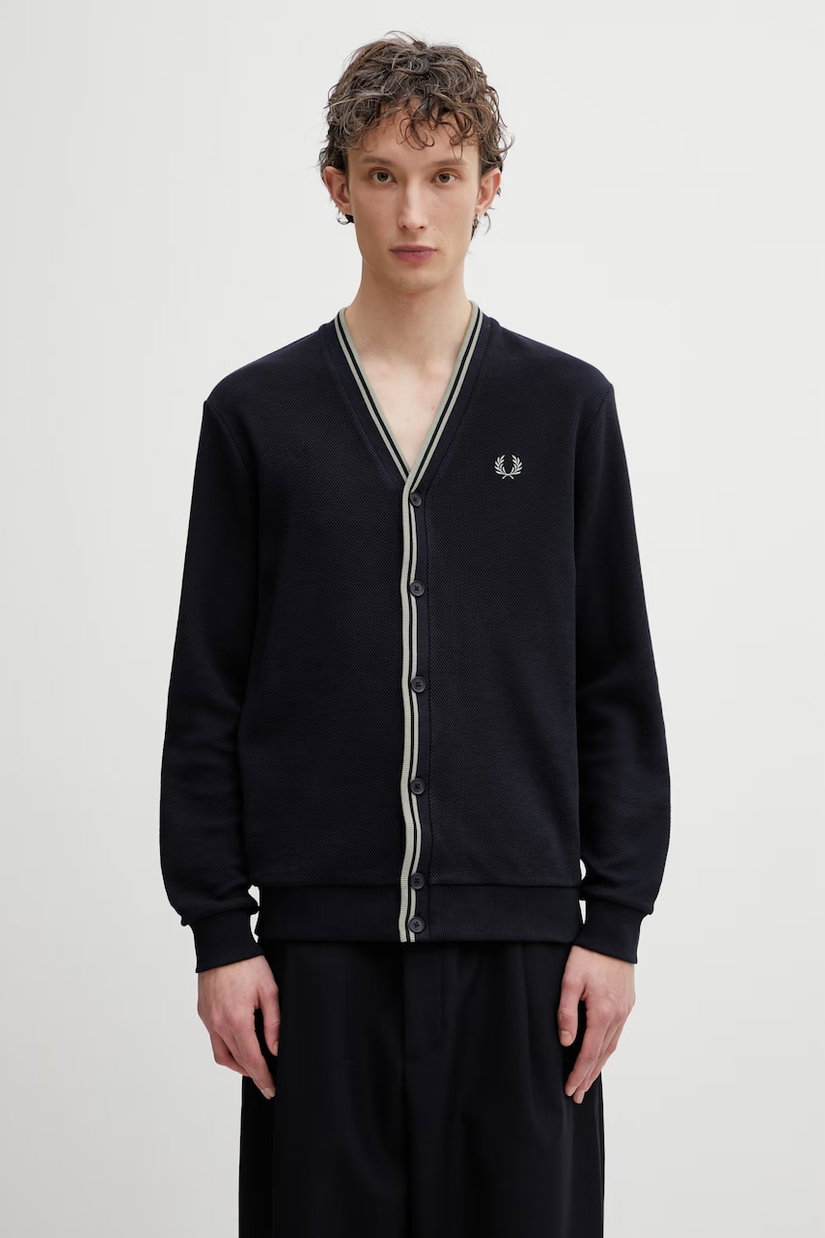 Fred Perry cardigan bărbătesc din bumbac