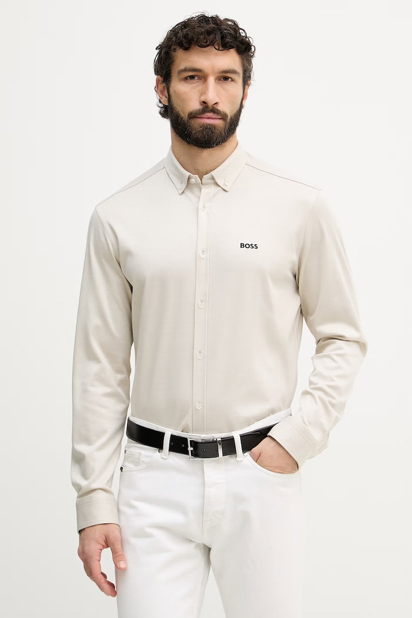 BOSS Green cămașă bărbați bumbac ST_Motion L