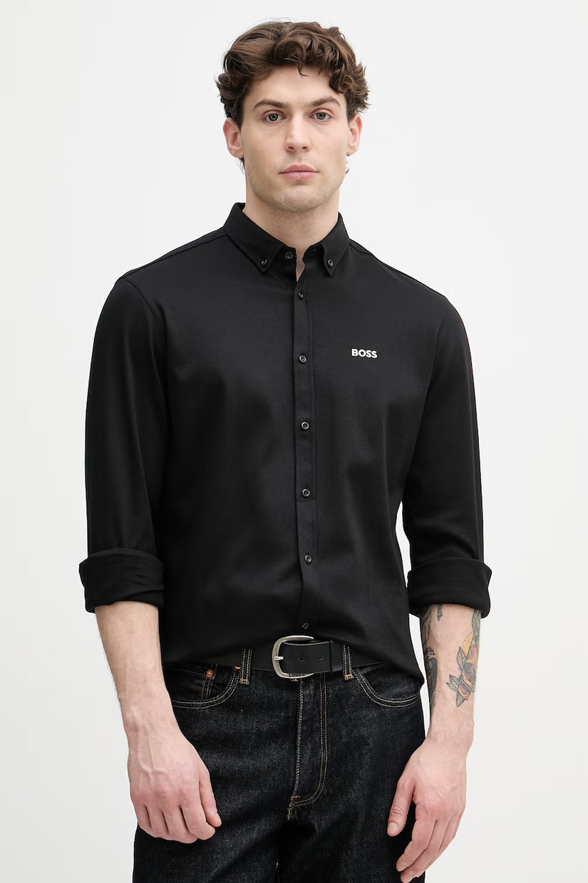 BOSS Green cămașă bărbătească de bumbac ST_Motion L