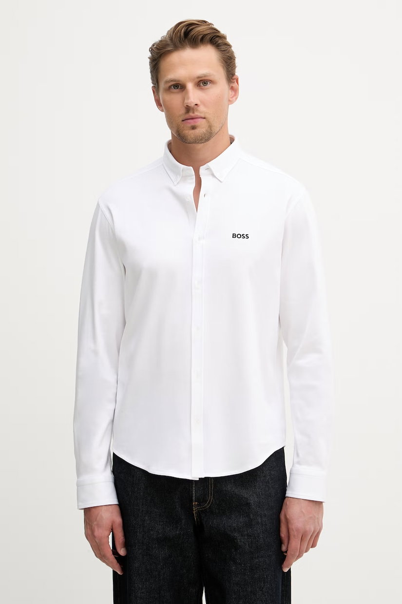 BOSS Green cămașă bărbătească din bumbac ST_Motion L