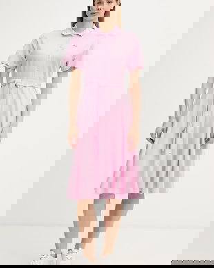 Lacoste rochie de vară din bumbac