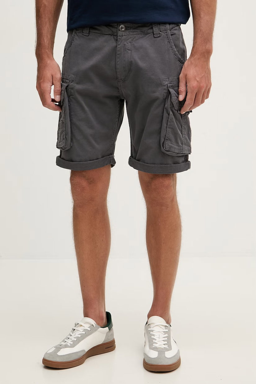 Alpha Industries pantaloni scuți cargo bărbați bumbac cu elastan Crew Short