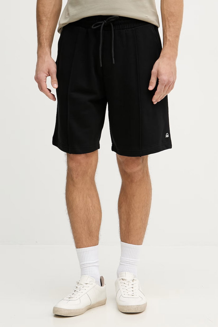 United Colors of Benetton pantaloni scurți de trening pentru bărbați, din bumbac