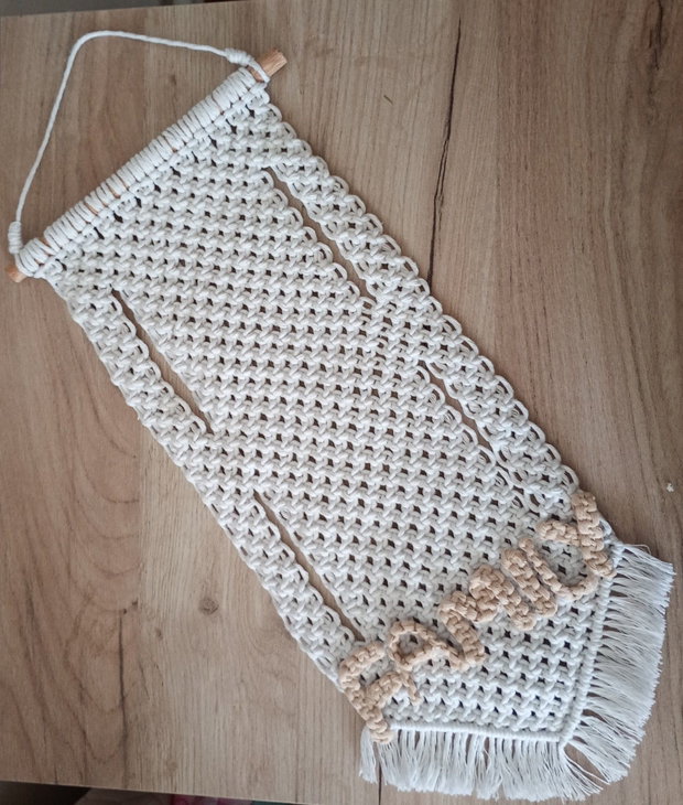 Ramă foto macrame