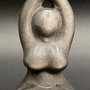 Obsidian Argintiu - Sculptura Yoga piatra semipretioasa
