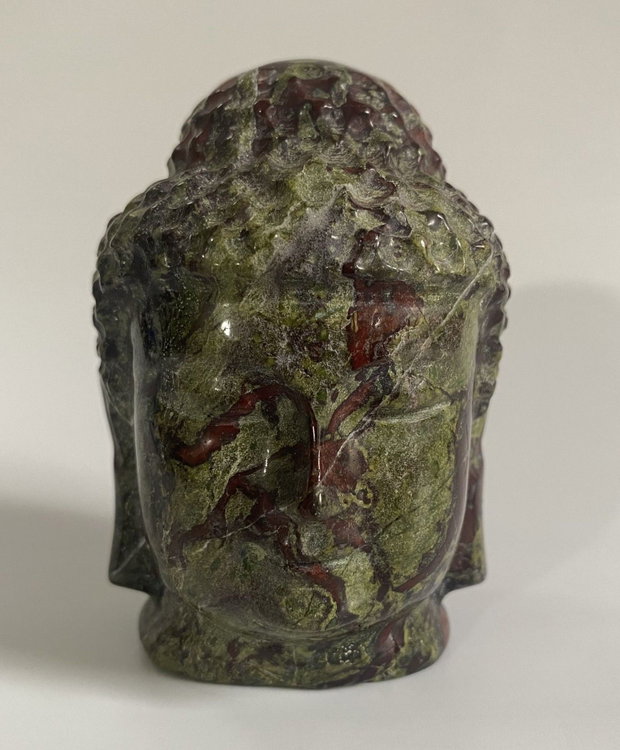 Jasp Sangele Dragonului - Sculptura Buddha