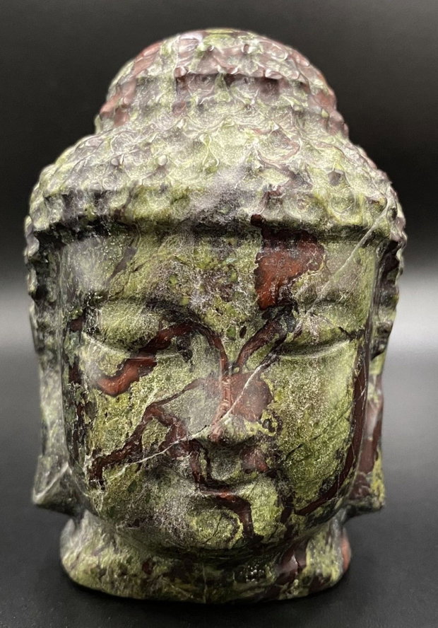 Jasp Sangele Dragonului - Sculptura Buddha