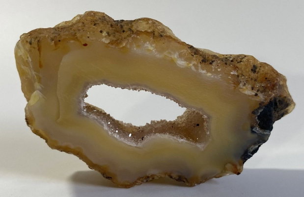 Agat Natural - Felie geoda piatra semipretioasa