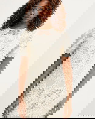 Twinset rochie cu bumbac