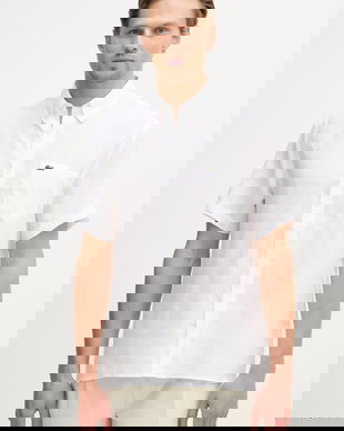 Lacoste cămașă bărbați de in