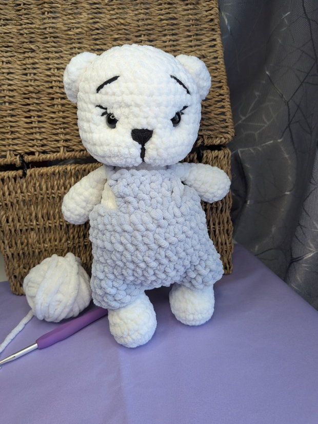 Ursuleț croșetat handmade 25 cm