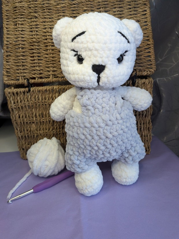 Ursuleț croșetat handmade 25 cm