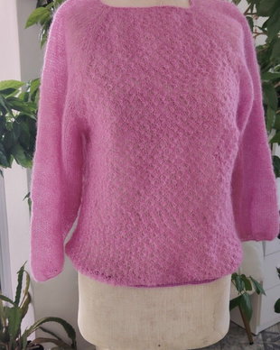 Bluza mohair handmade