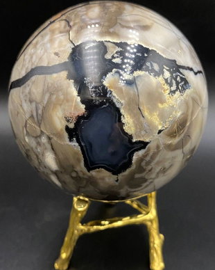 Agat Vulcanic - Sfera piatra semipretioasa