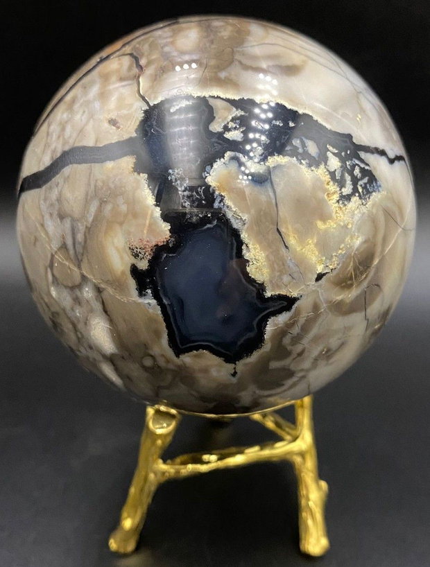 Agat Vulcanic - Sfera piatra semipretioasa