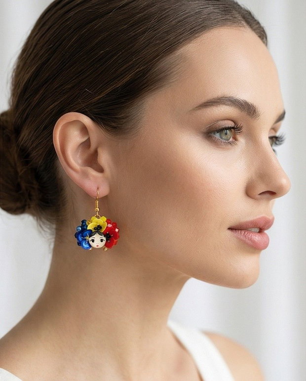 Cercei Româncuță Mică Primul Tricolor