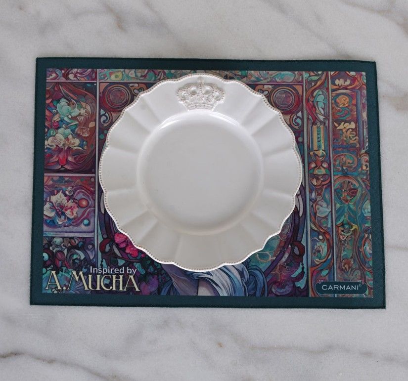 Servet decorativ Alfons Mucha