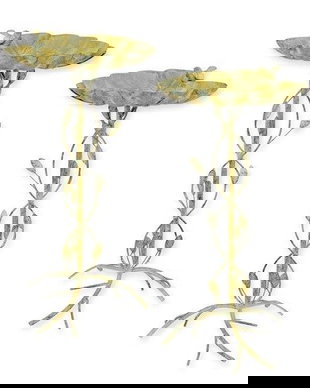 Set doua bai pasarele antik green