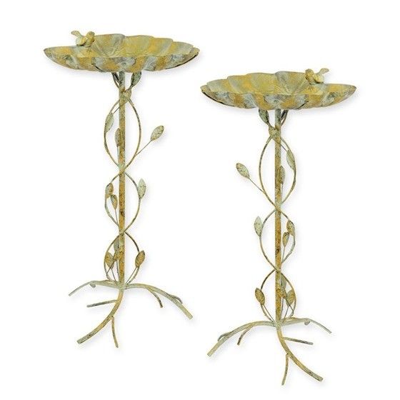 Set doua bai pasarele antik green