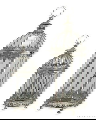 Set doua felinare din metal antichizat