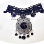 chocker dantela , filigran si cristale