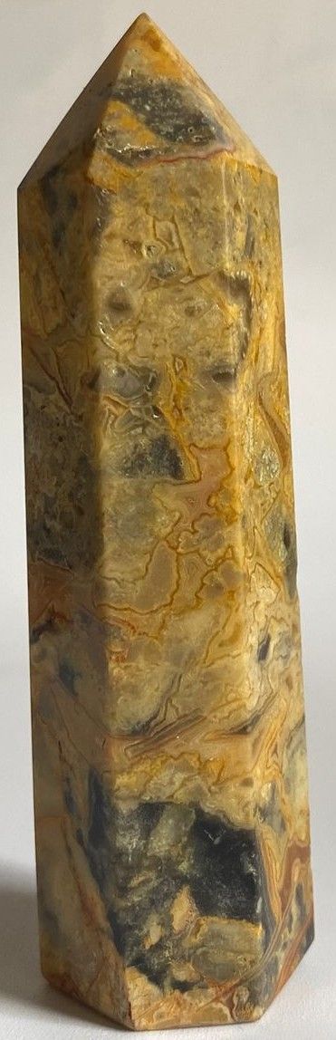 Agat Crazy Lace - Obelisc piatra semipretioasa
