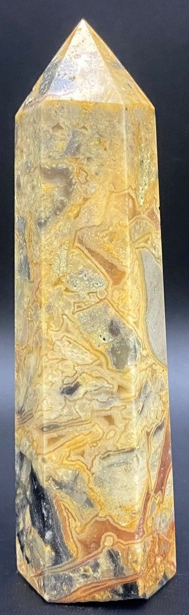 Agat Crazy Lace - Obelisc piatra semipretioasa