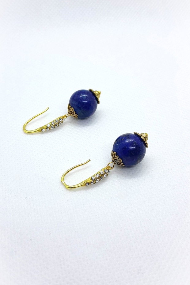 Cercei cu lapis lazuli
