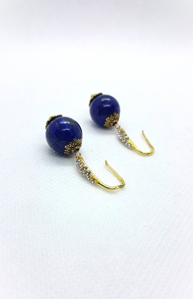 Cercei cu lapis lazuli