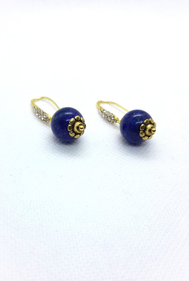 Cercei cu lapis lazuli