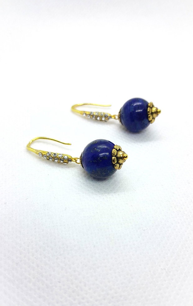 Cercei cu lapis lazuli