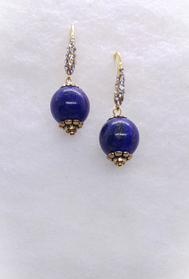 Cercei cu lapis lazuli