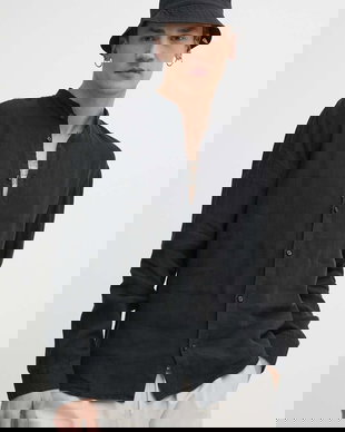 HUGO cămașă bărbătească de in