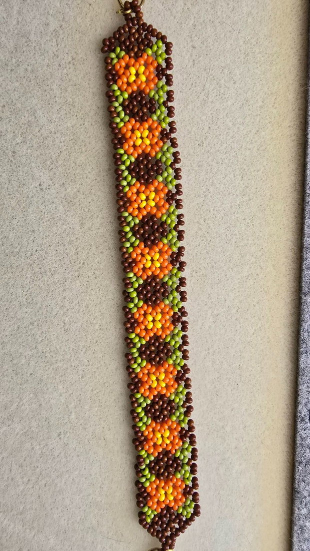 Brățară handmade Flori de Toamnă