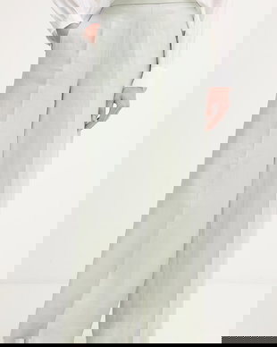 United Colors of Benetton pantaloni de damă de in