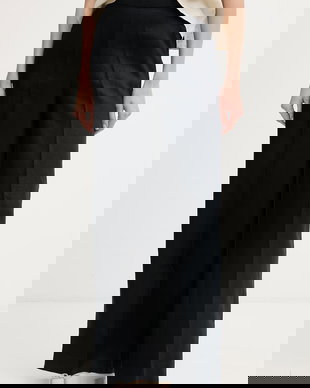 United Colors of Benetton pantaloni de damă din in