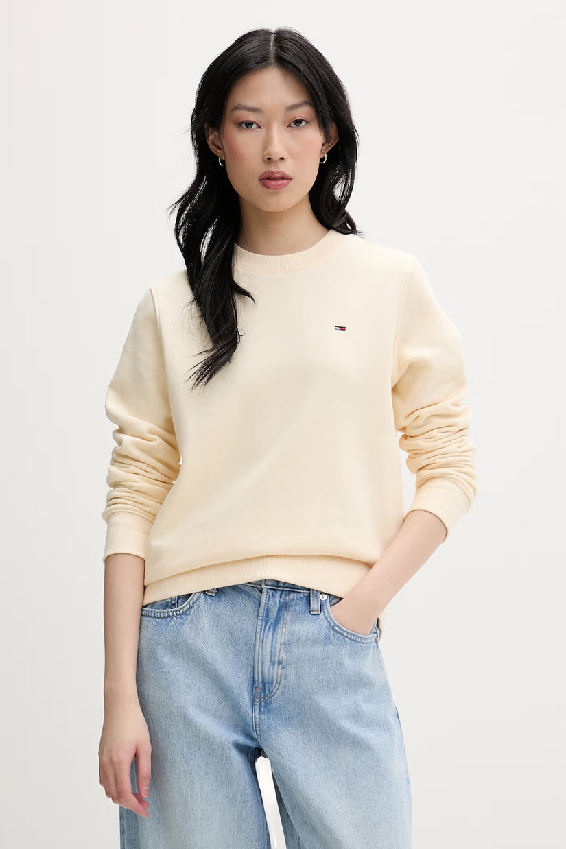 Tommy Jeans Hanorac femei cu bumbac