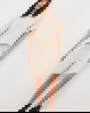 Medicine pantaloni scurți de trening pentru femei, cu modal