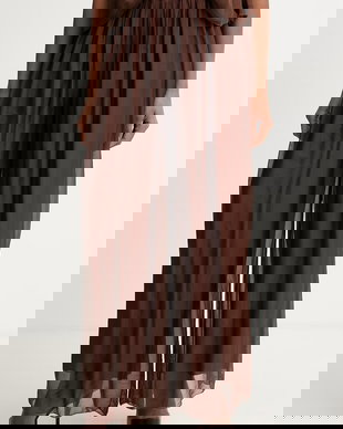 Haveone pantaloni palazzo pentru femei, cu amestec de mătase